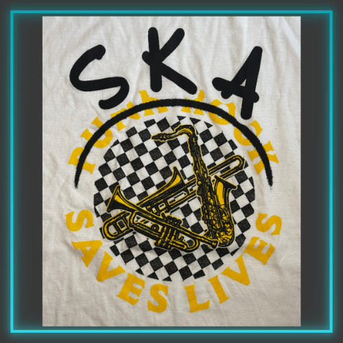 PRSL "Ska Saves Lives" T Shirt
