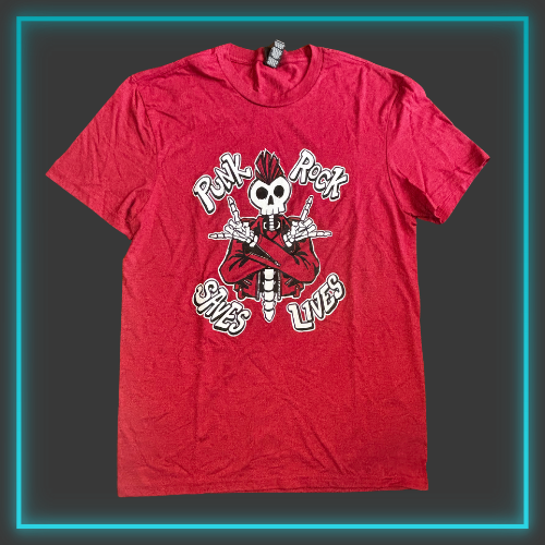 PRSL - "Red Skull" T shirt