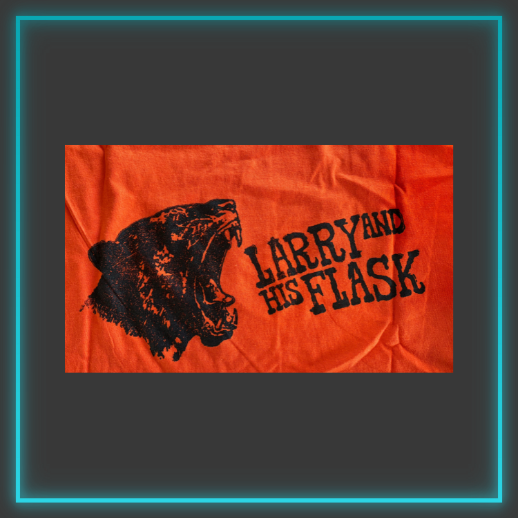 Larry And His Flask Patch