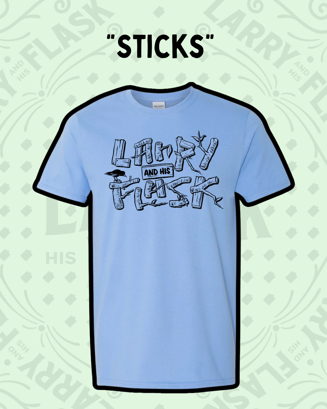 LAHF - "Sticks" T Shirt  *New Item*